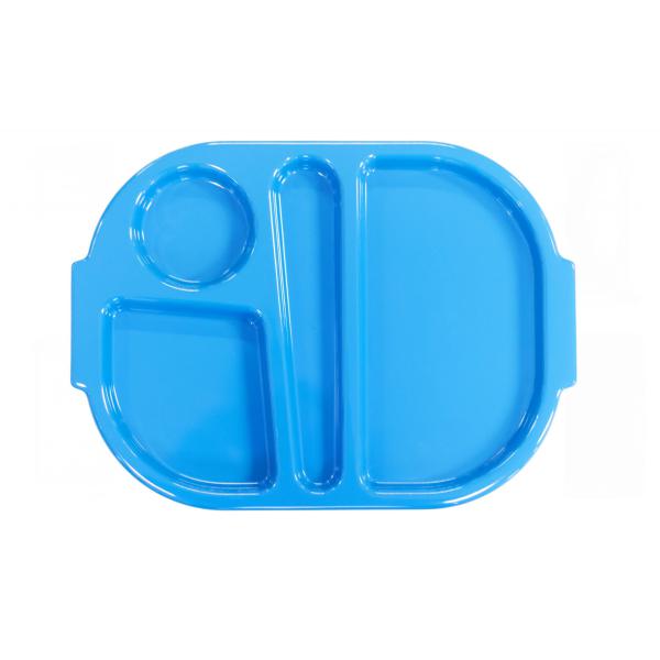 Small-Meal-Tray-with-4-Compartments---Blue